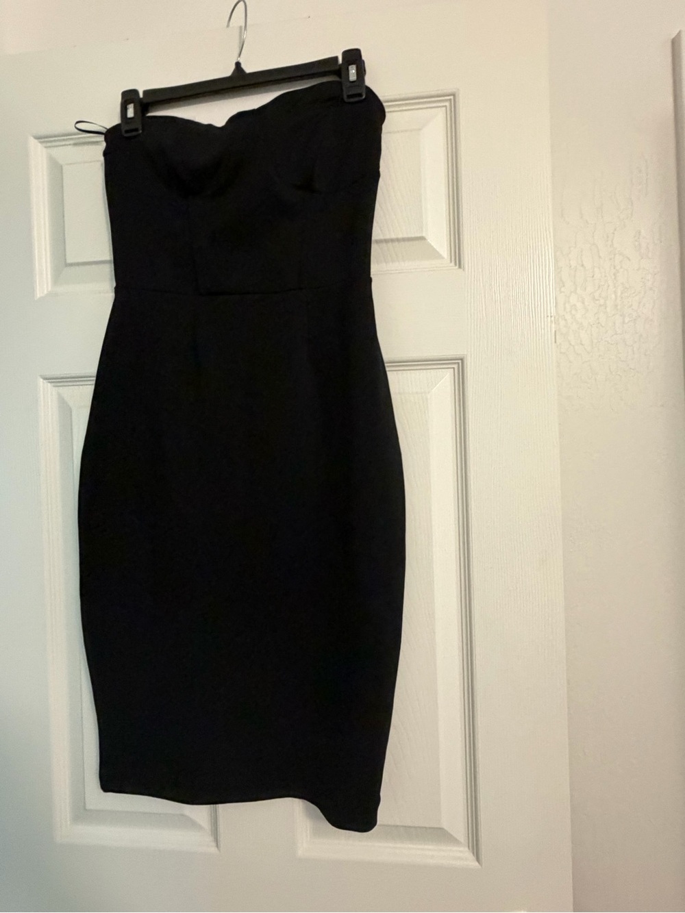 NWOT Classic Strapless Black Dress
